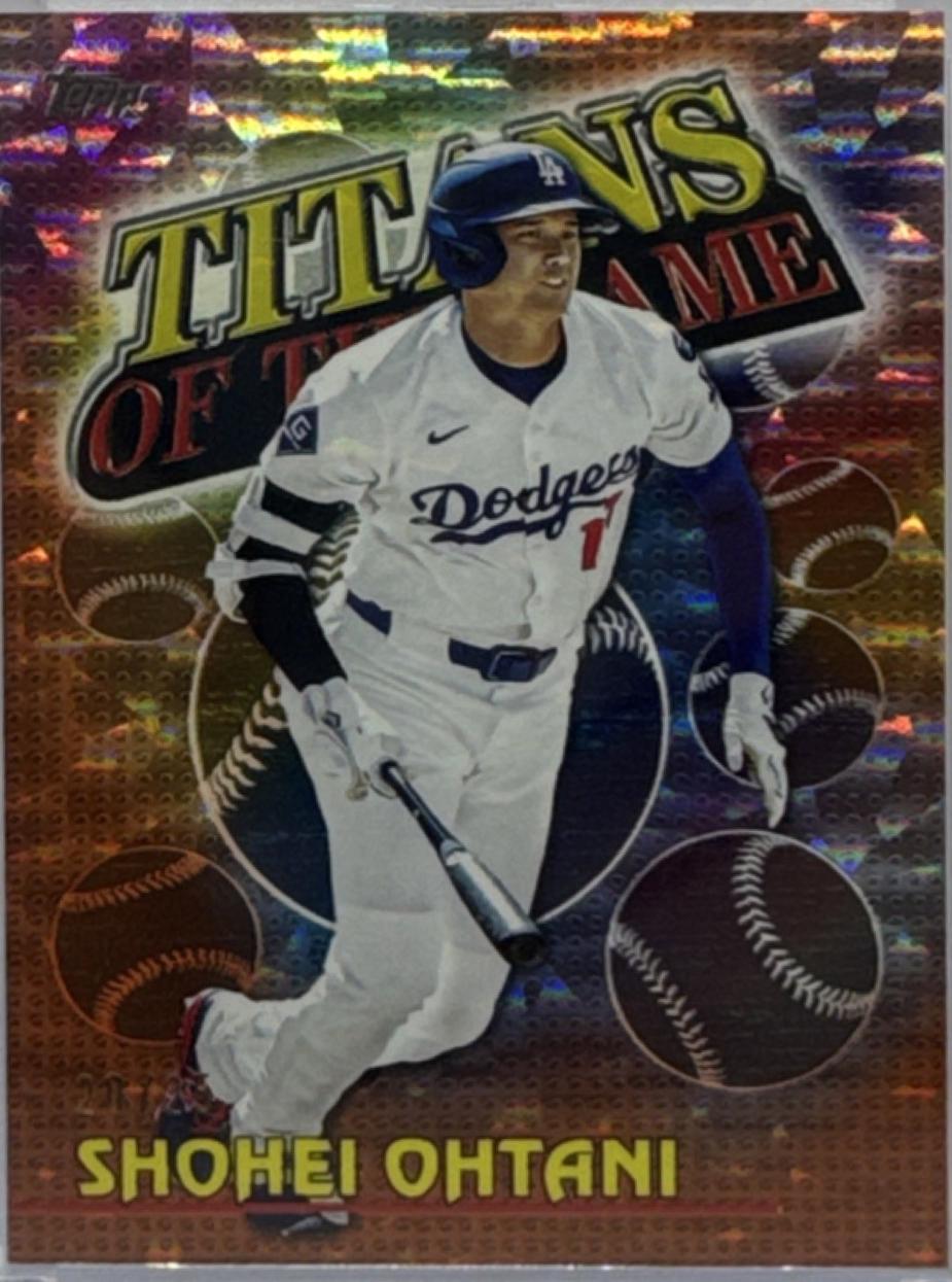 Shohei Ohtani [Orange Crackleboard Foil] #TOG-1 Prices | 2026