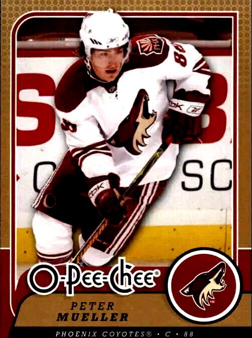 Peter Mueller #397 Hockey Cards 2008 O Pee Chee