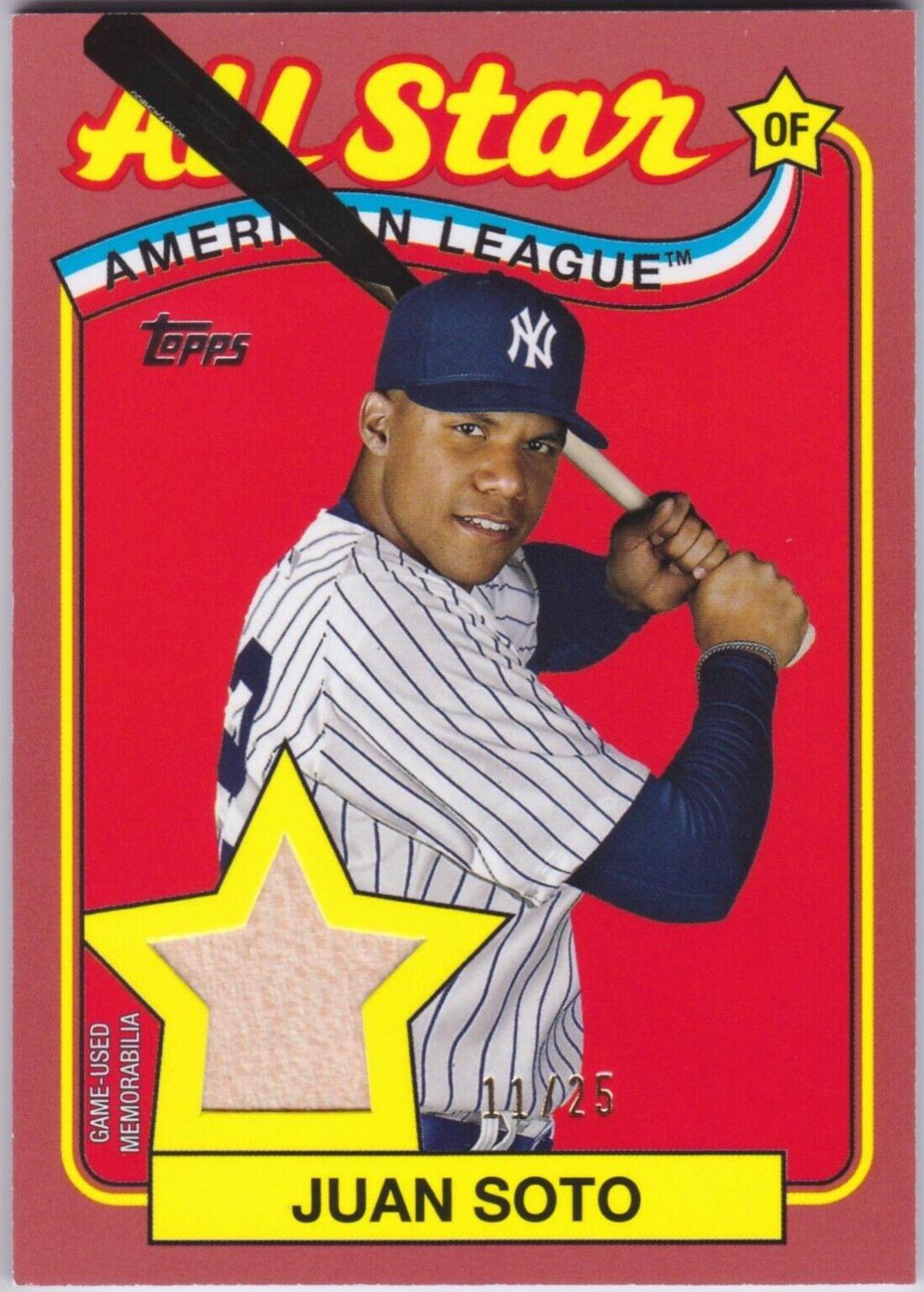 Juan Sotto #89ASR-JS 2024 Topps 1989 All Star Relic Baseball