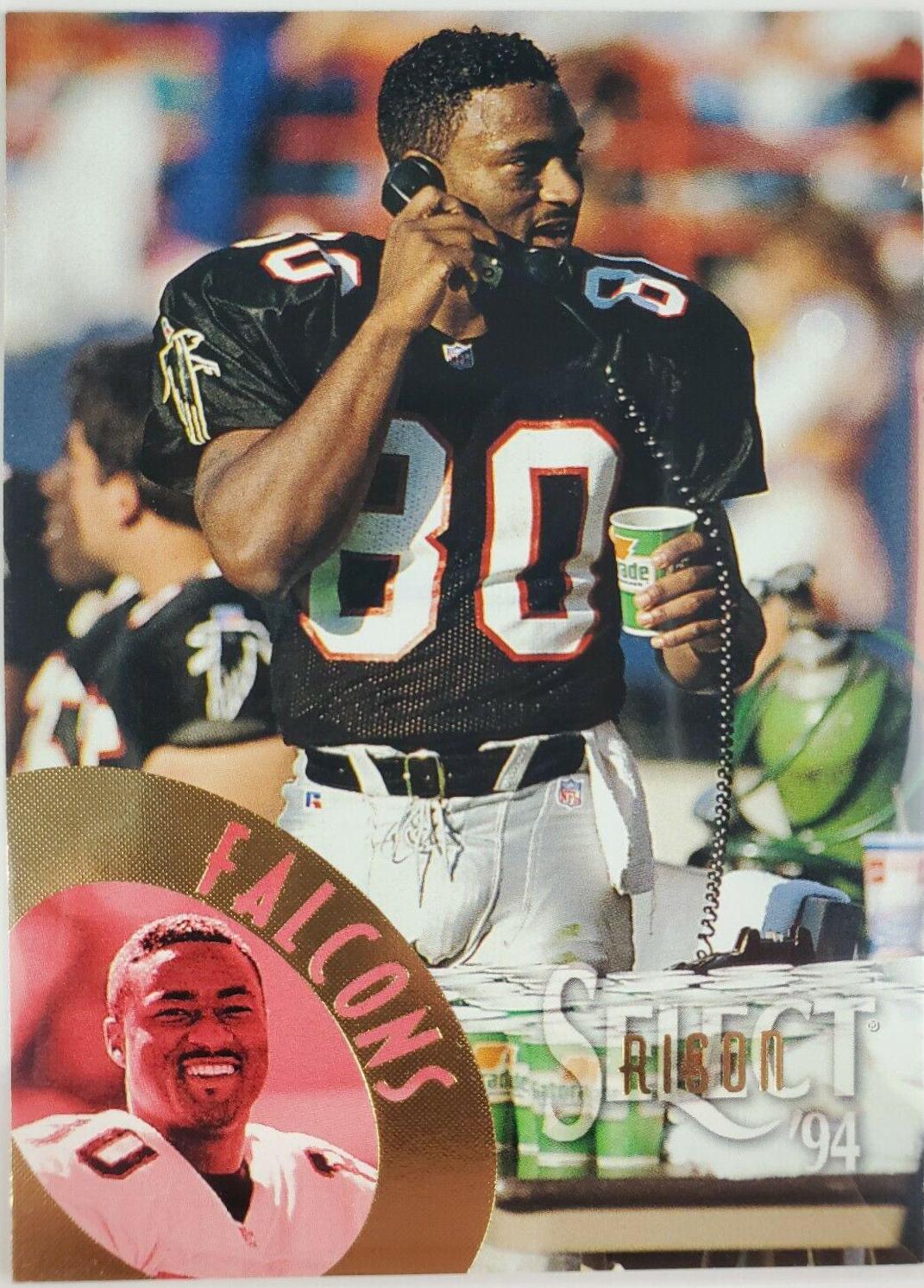 Andre Rison #31 Football Cards 1994 Panini Select
