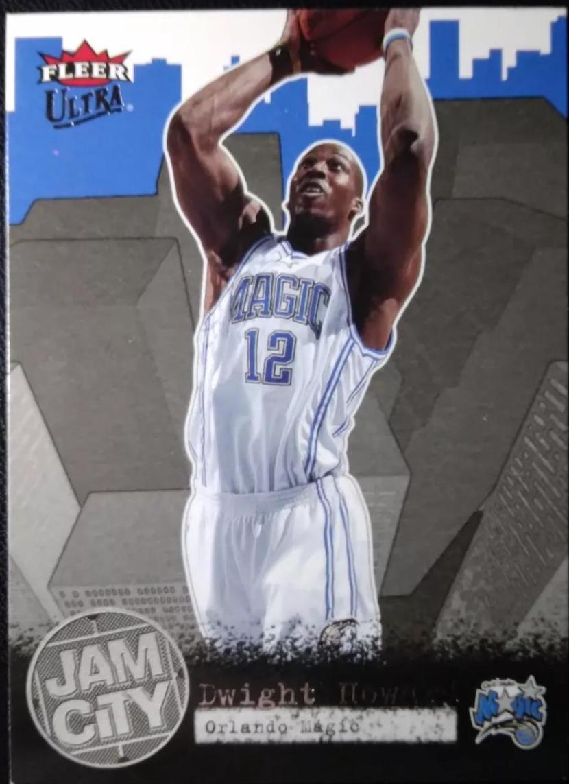 DWIGHT HOWARD #JC-4 Basketball Cards 2007 Ultra Jam City