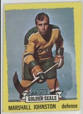 Marshall Johnston #21 Hockey Cards 1973 Topps