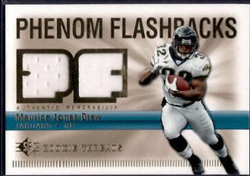 Maurice Jones-Drew #PHF-MJ Football Cards 2007 SP Rookie Threads Phenom Flashbacks Jerseys