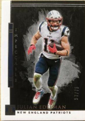 Julian Edelman #64 2020 Panini Impeccable Football