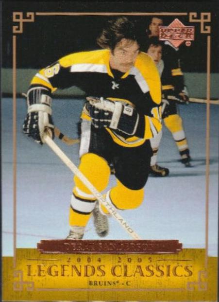 Derek Sanderson #17 Hockey Cards 2004 Upper Deck Legends Classics