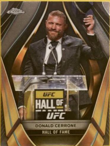 Donald Cerrone #EMB-5 Ufc Cards 2024 Topps Chrome UFC Embedded