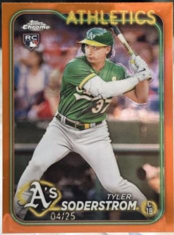 Tyler Soderstrom [Orange Refractor] #298