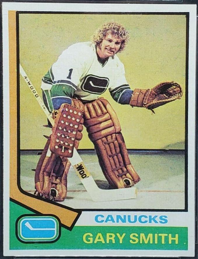 Gary Smith #22 Hockey Cards 1974 Topps