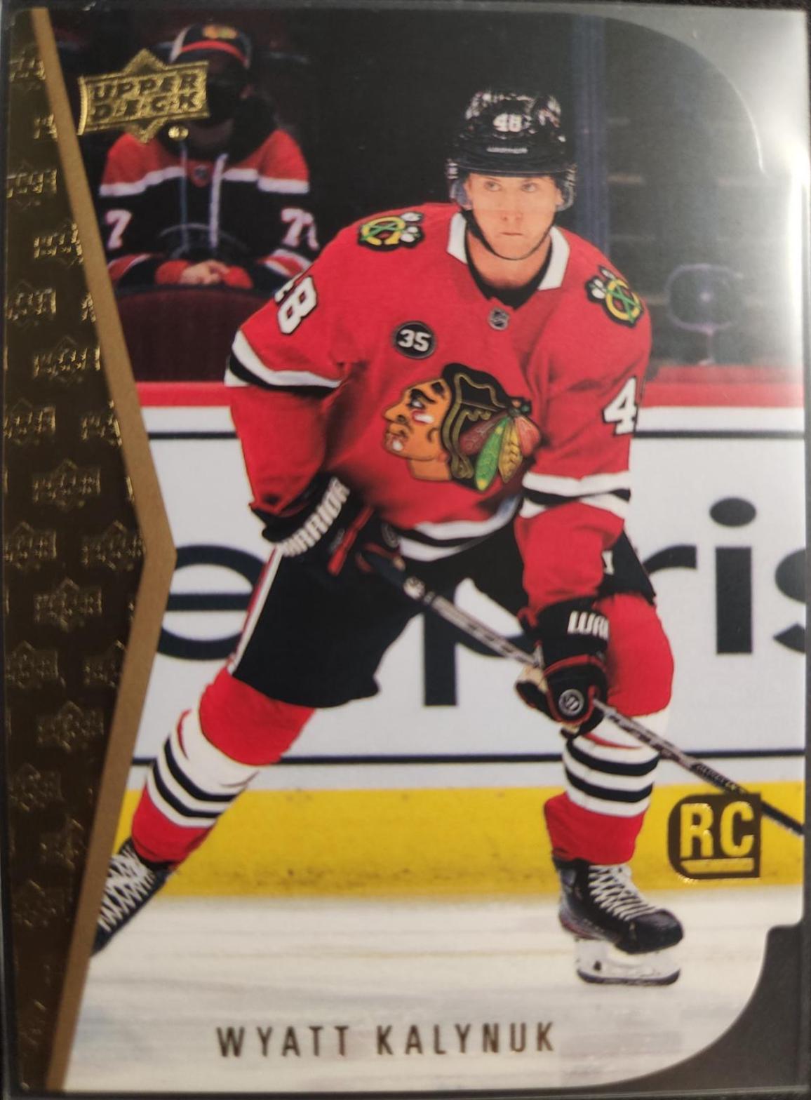 Wyatt kalynuk #19 Hockey Cards 2021 Upper Deck 1994-95 Rookie Die Cuts
