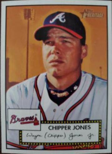 Chipper Jones [Black Back] #52