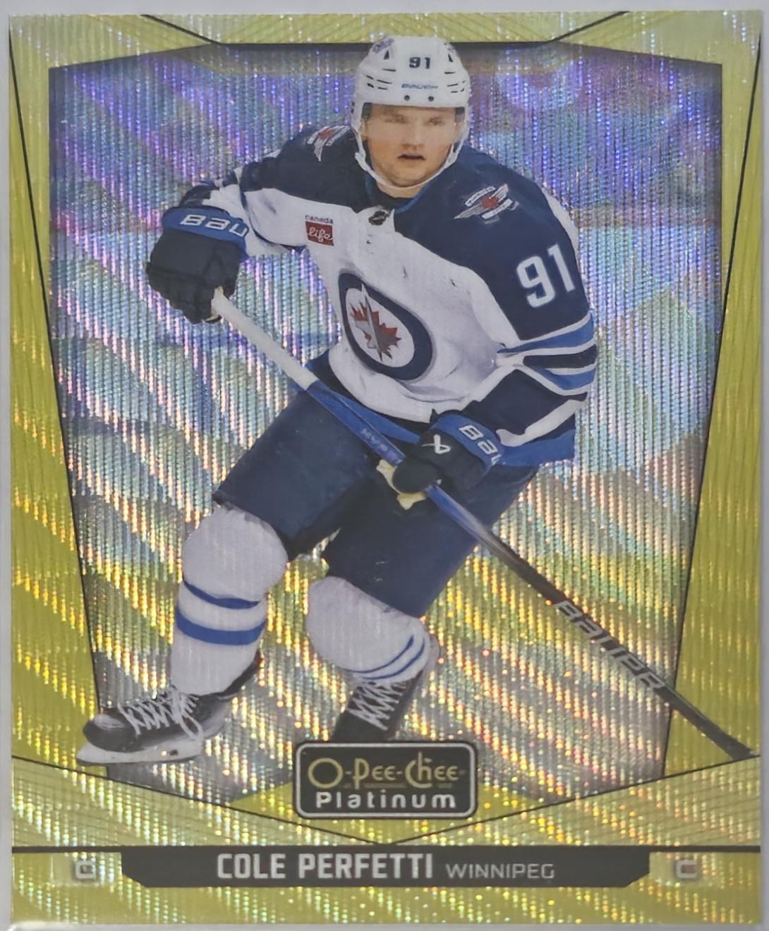 Cole Perfetti #152 2024-25 O-Pee-Chee Platinum Hockey