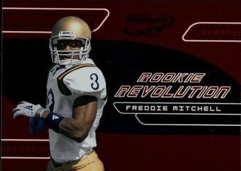 Freddie Mitchell #RR18 Football Cards 2001 Quantum Leaf Rookie Revolution