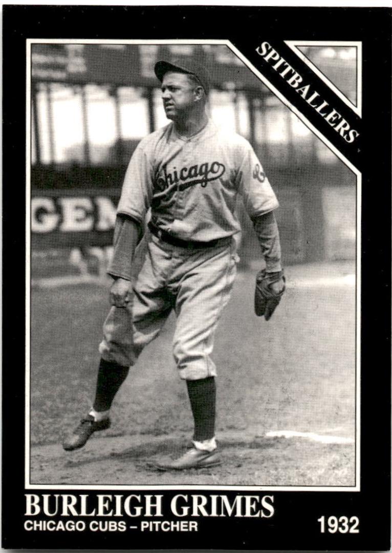 Burleigh Grimes #706 Baseball Cards 1993 Conlon Collection
