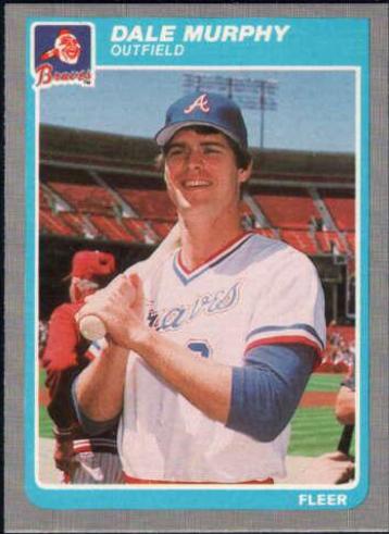 Dale Murphy #335 Baseball Cards 1985 Fleer