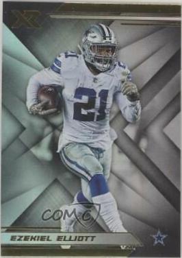 Ezekiel Elliott #4 Football Cards 2019 Panini XR
