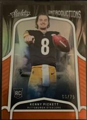 Kenny Pickett [Spectrum Orange] #INT-1 Football Cards 2022 Panini Absolute Introductions Prices