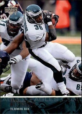 Brian Westbrook #16 Football Cards 2003 Upper Deck