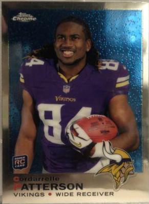 Cordarrelle Patterson #1 Football Cards 2013 Topps Chrome 1969 Inserts