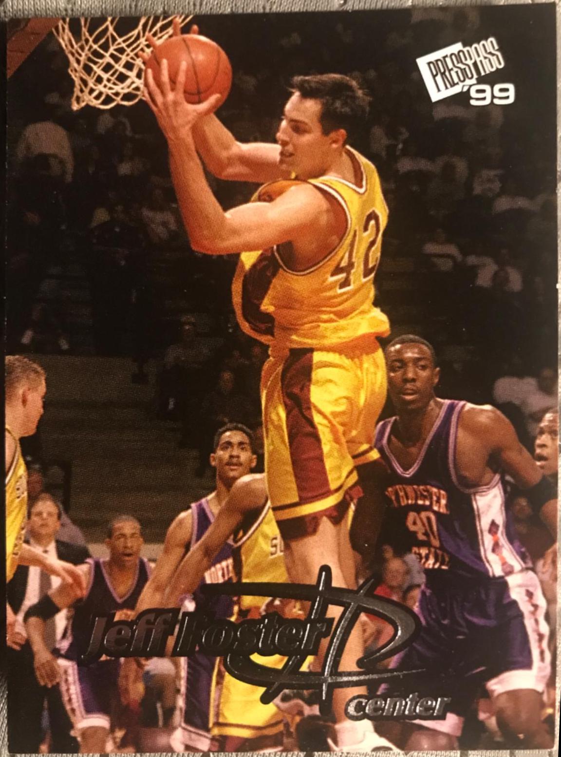 Jeff Foster #16 Basketball Cards 1999 Press Pass