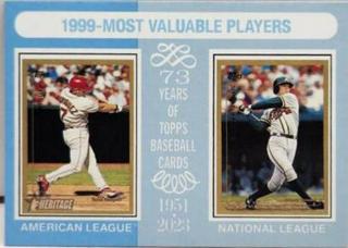 Chipper Jones / Ivan Rodriguez