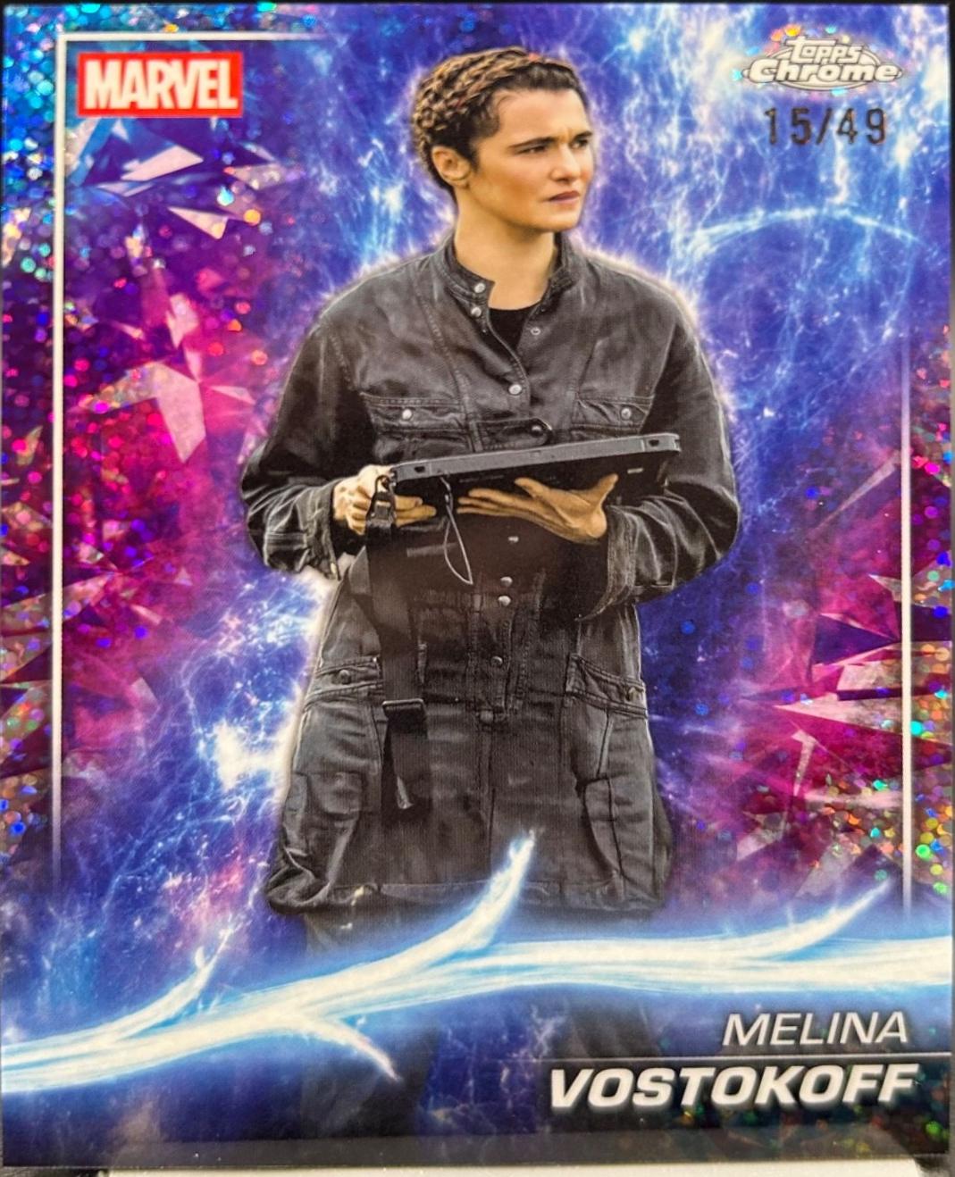 Melina Vostokoff [Ms Marvel Speckle Refractor] #108