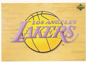 Lakers: Logo #143 Basketball Cards 1991 Upper Deck International