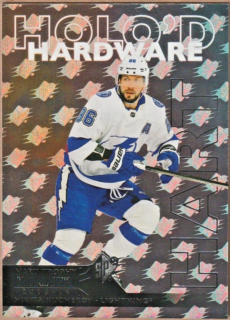 Nikita Kucherov #HH-NK Hockey Cards 2024 SPx Holo’d Hardware