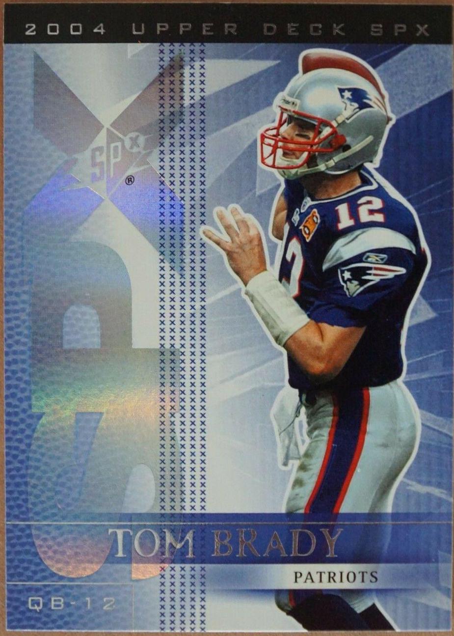 Tom Brady #59 Football Cards 2004 Spx