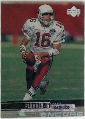 Jake Plummer #1 Football Cards 1999 Upper Deck Encore