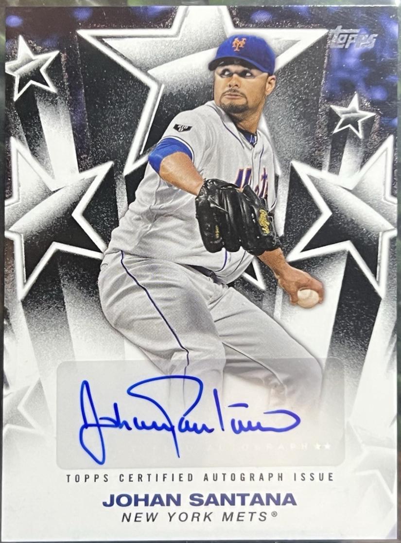 Johan Santana #BSA-JS 2025 Topps Baseball Stars Autographs