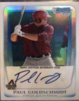 Paul Goldschmidt [Refractor Autograph] #BCP99