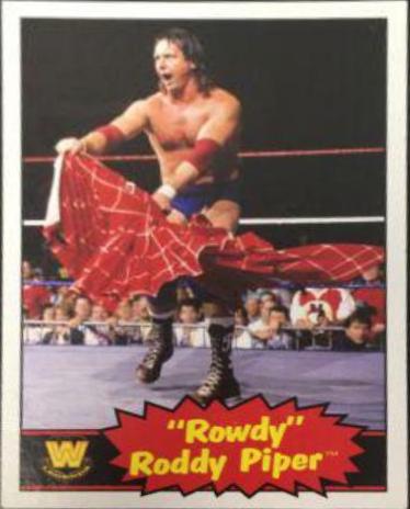 Rowdy Roddy Piper #103 Wrestling Cards 2012 Topps Heritage WWE