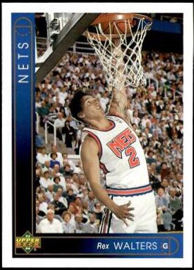 Rex Walters #316 Basketball Cards 1993 Upper Deck
