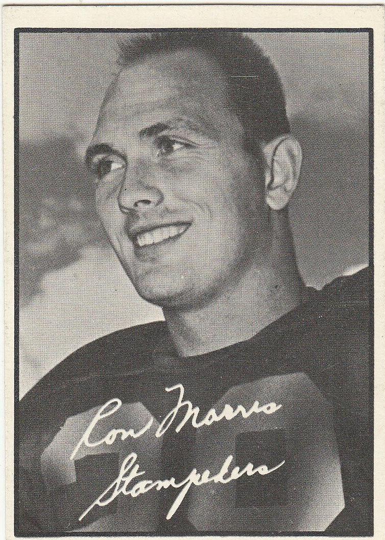 Ron Morris #24 Football Cards 1961 Topps CFL