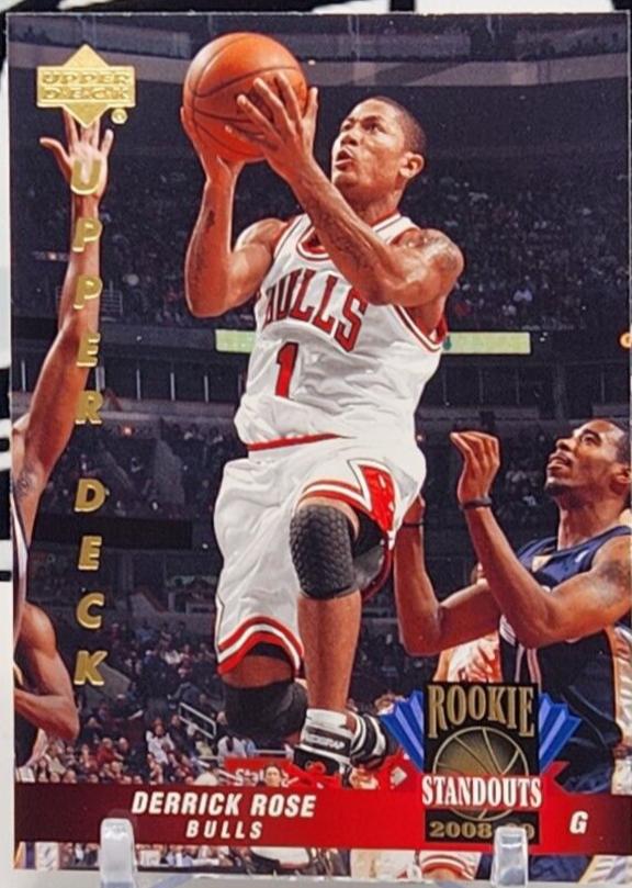 Derrick Rose #RS-1 Basketball Cards 2008 Upper Deck Lineage Rookie Standouts