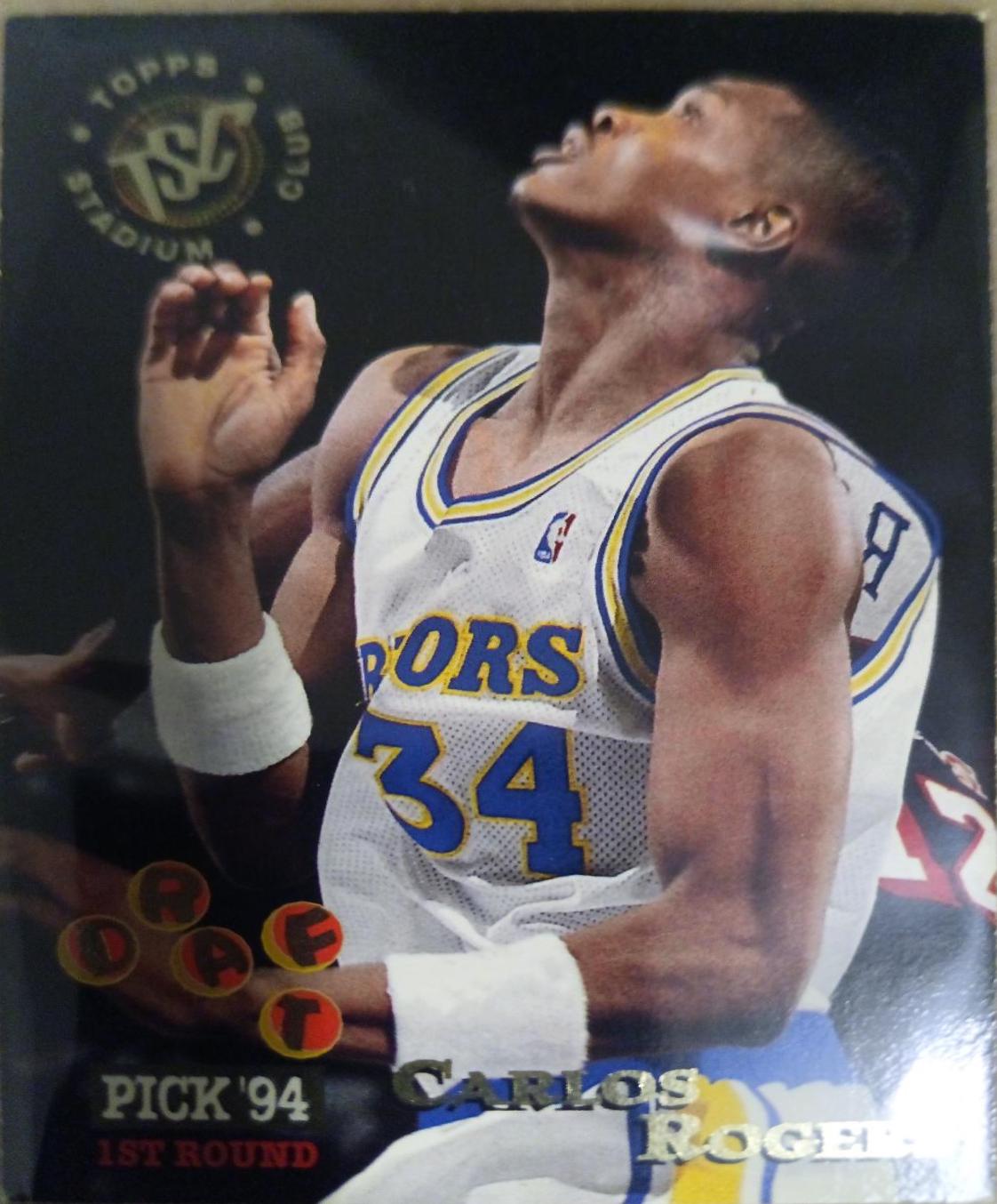 Carlos Rogers #245 Basketball Cards 1994 Stadium Club