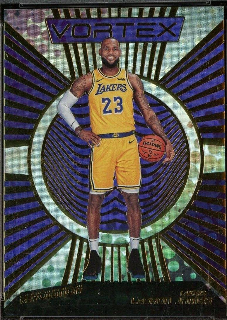 LeBron James #1 Basketball Cards 2018 Panini Revolution Vortex