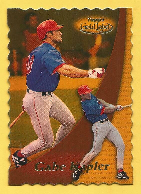 Gabe Kapler #21 2000 Topps Gold Label Baseball