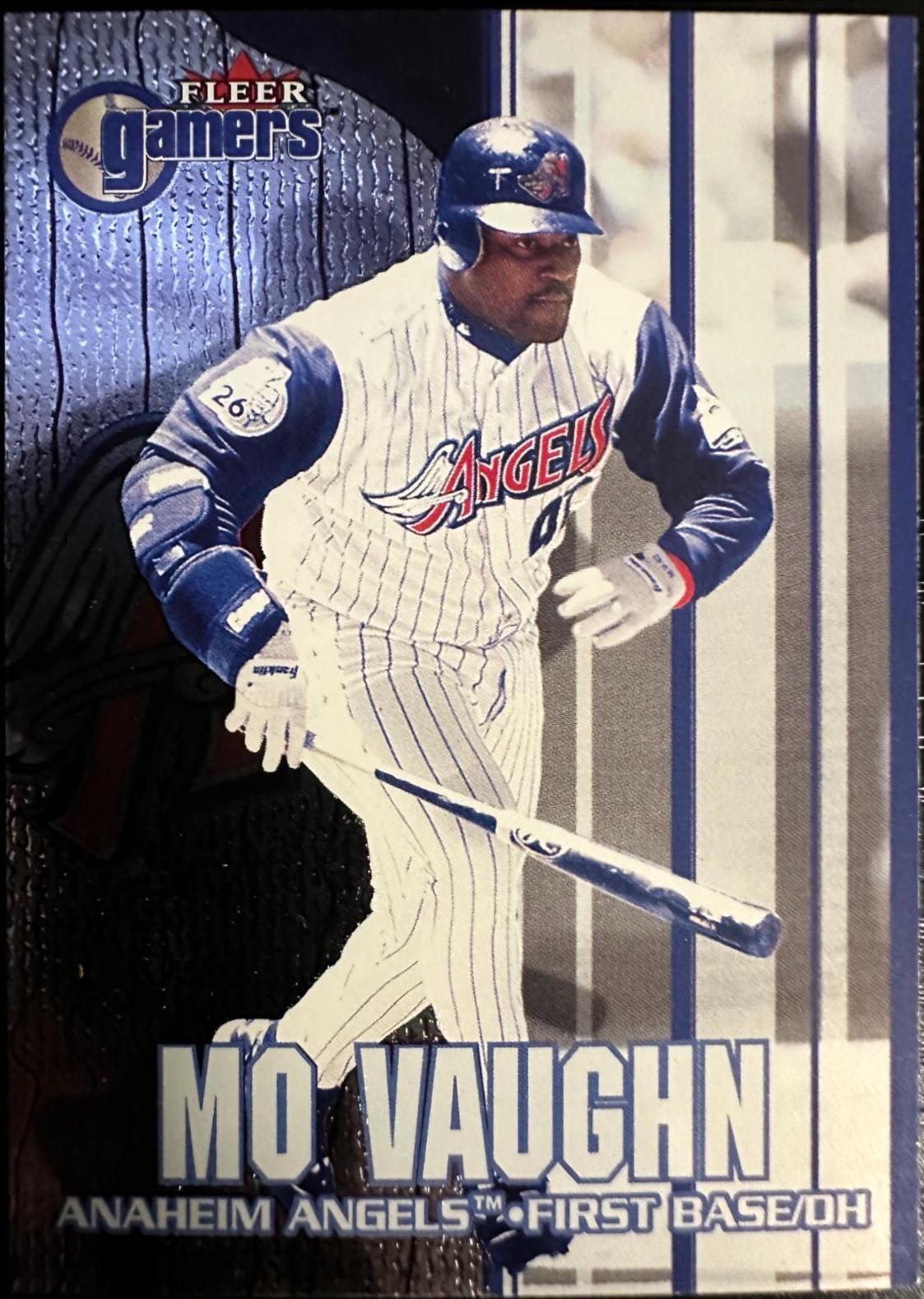 Mo Vaughn #55 Baseball Cards 2000 Fleer Gamers