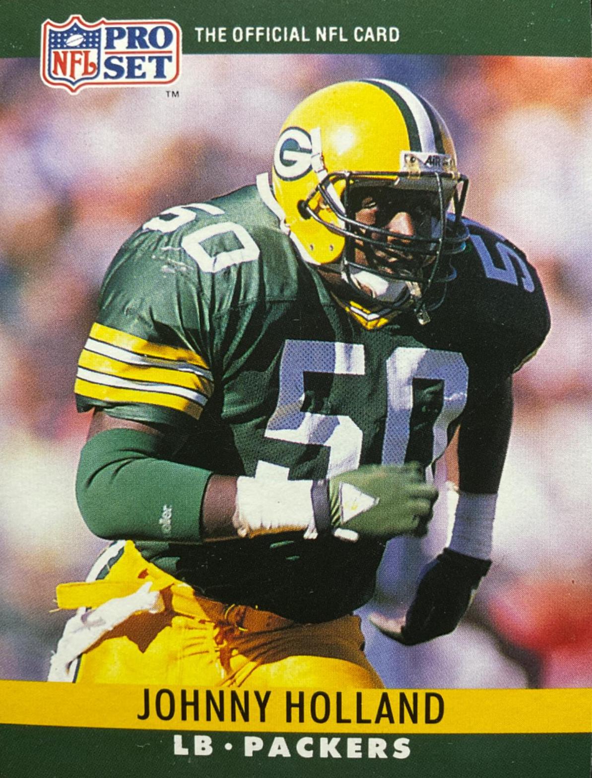 Johnny Holland #110 Football Cards 1990 Pro Set