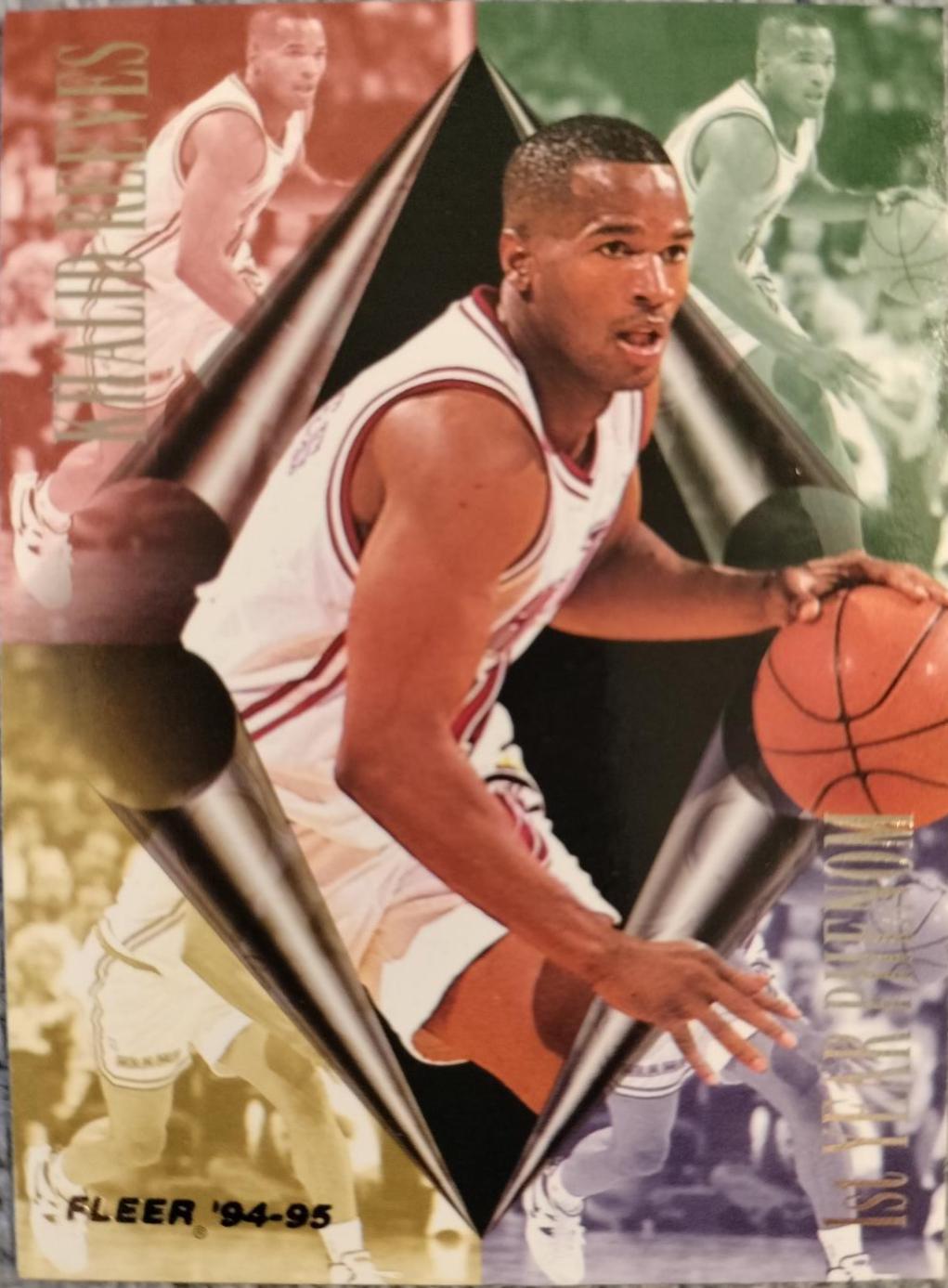 Khalid Reeves #7 Basketball Cards 1994 Fleer 1st Year Phenoms
