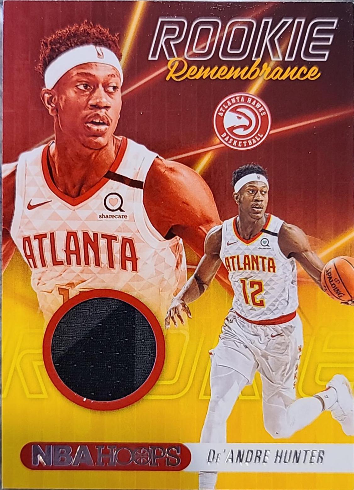 De'Andre Hunter #SS-15 Basketball Cards 2020 Panini Hoops Rookie Remembrance