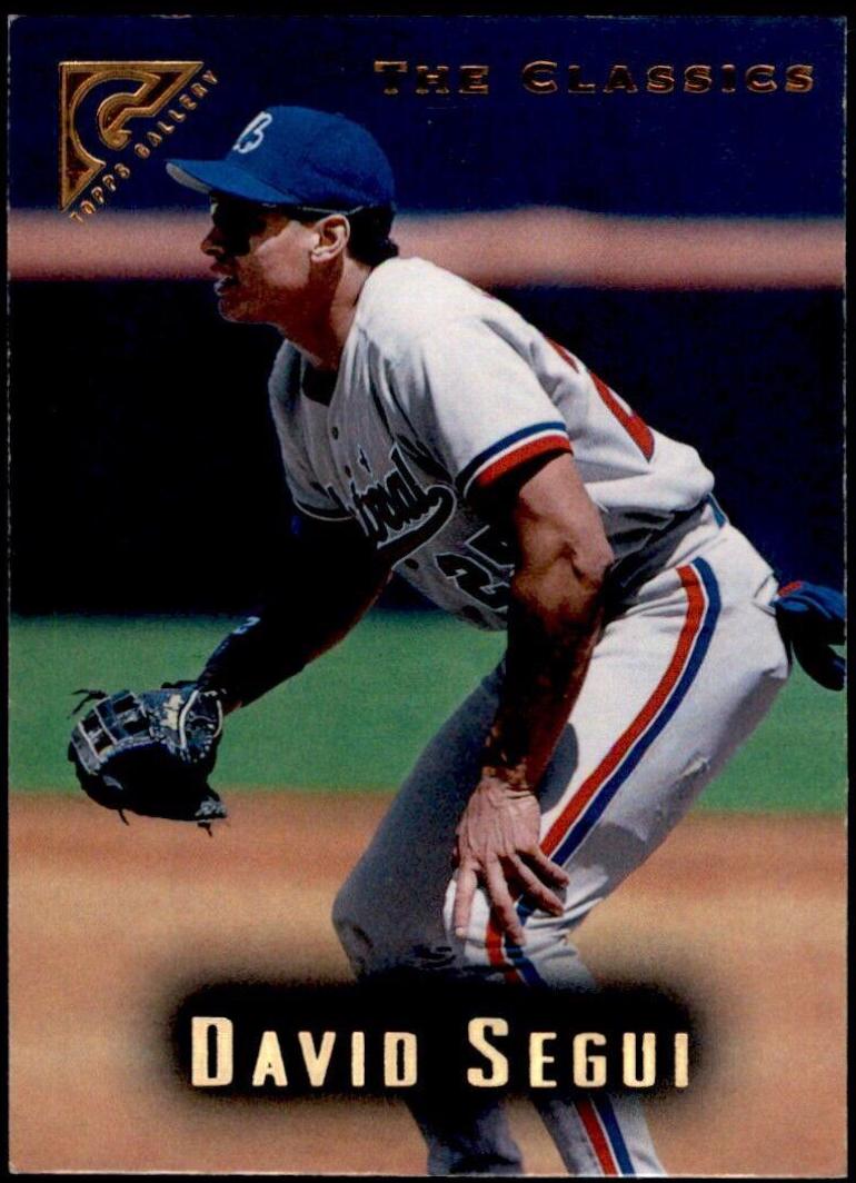 David Segui #45 Baseball Cards 1996 Topps Gallery