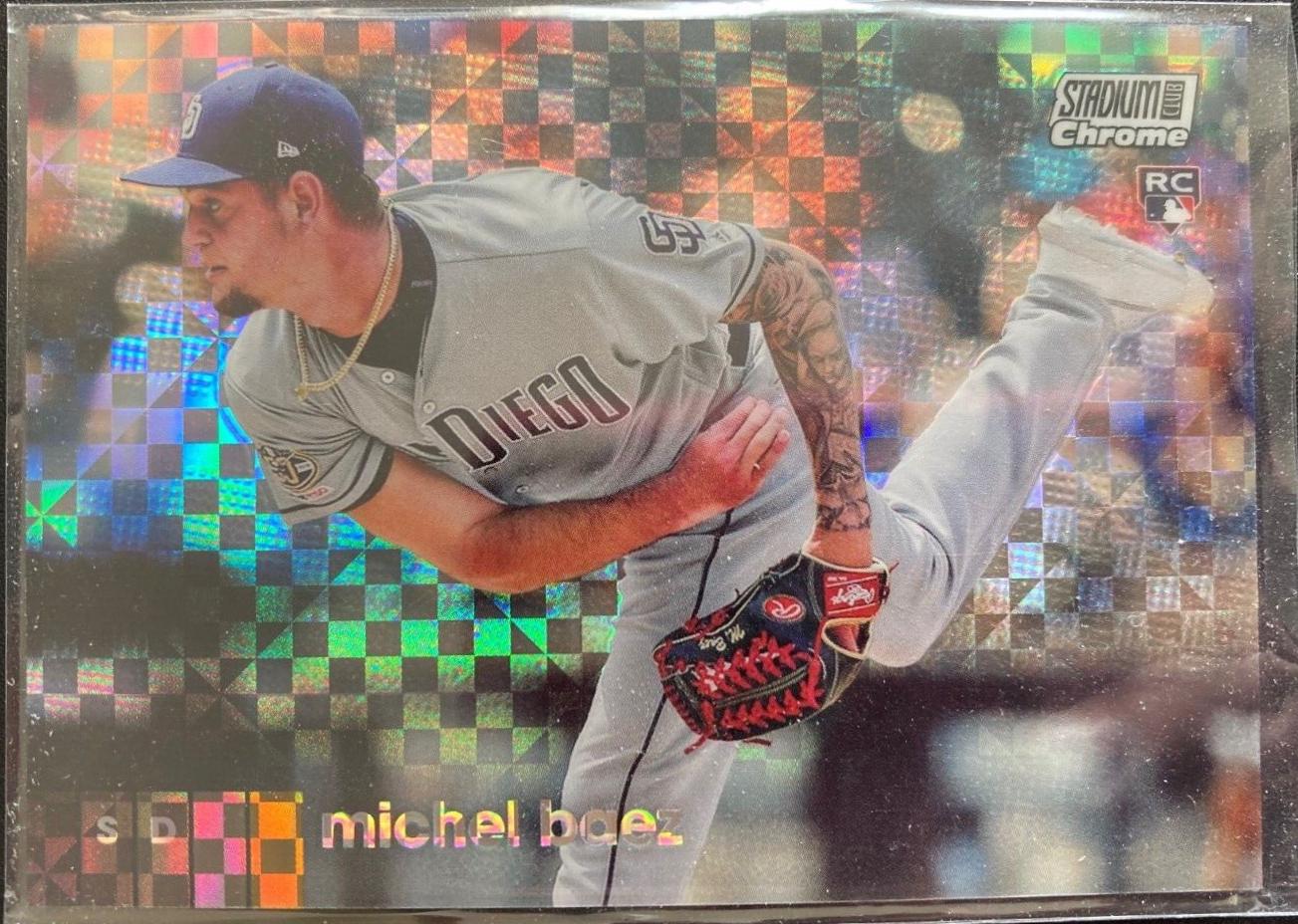 Michel Baez #7 Baseball Cards 2020 Stadium Club Chrome