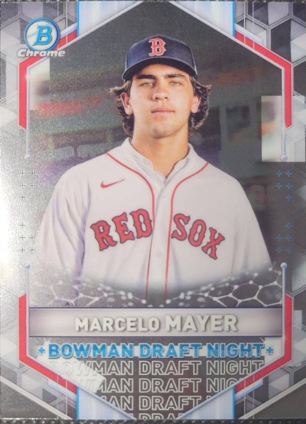 Marcelo Mayer #BDN-6 Baseball Cards 2021 Bowman Draft Night