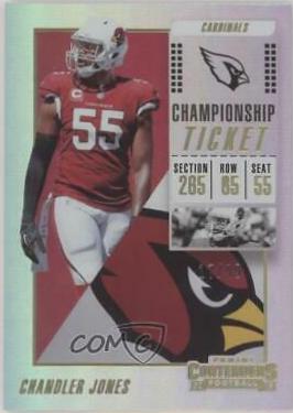 Chandler Jones #96 2018 Panini Contenders Football