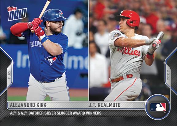 Alejandro Kirk, J. T. Realmuto #OS-24 2022 Topps Now Off Season Baseball