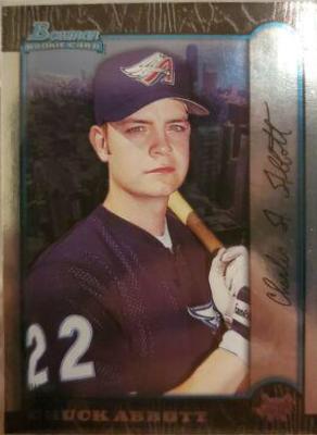 Chuck Abbott #191 Baseball Cards 1999 Bowman