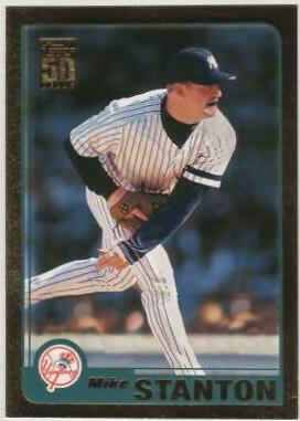Mike Stanton #12 Baseball Cards 2001 Topps Gold