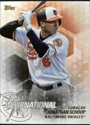 Jonathan Schoop #IA-11 Baseball Cards 2018 Topps Update an International Affair